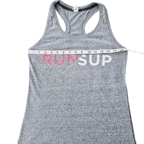 Alo -1603 Runsup Grey Tank Top Fits a Small - Picture 6 of 7